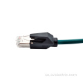 Skärmad Ethernet/Ethercat -kabel med RJ45 -kontakt